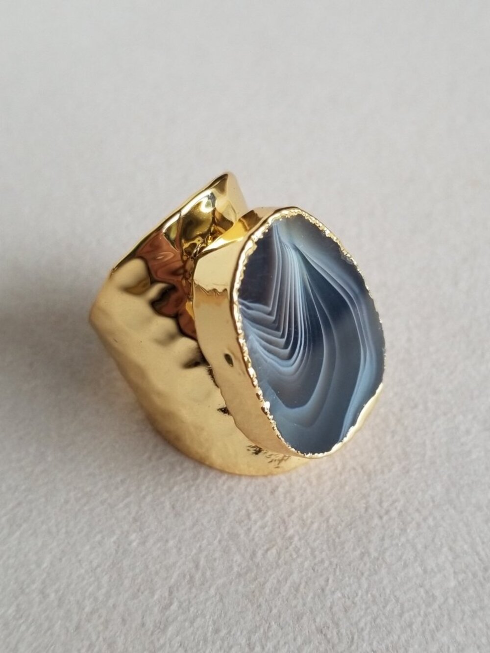 NEW Botswana Agate Ring (adjustable)